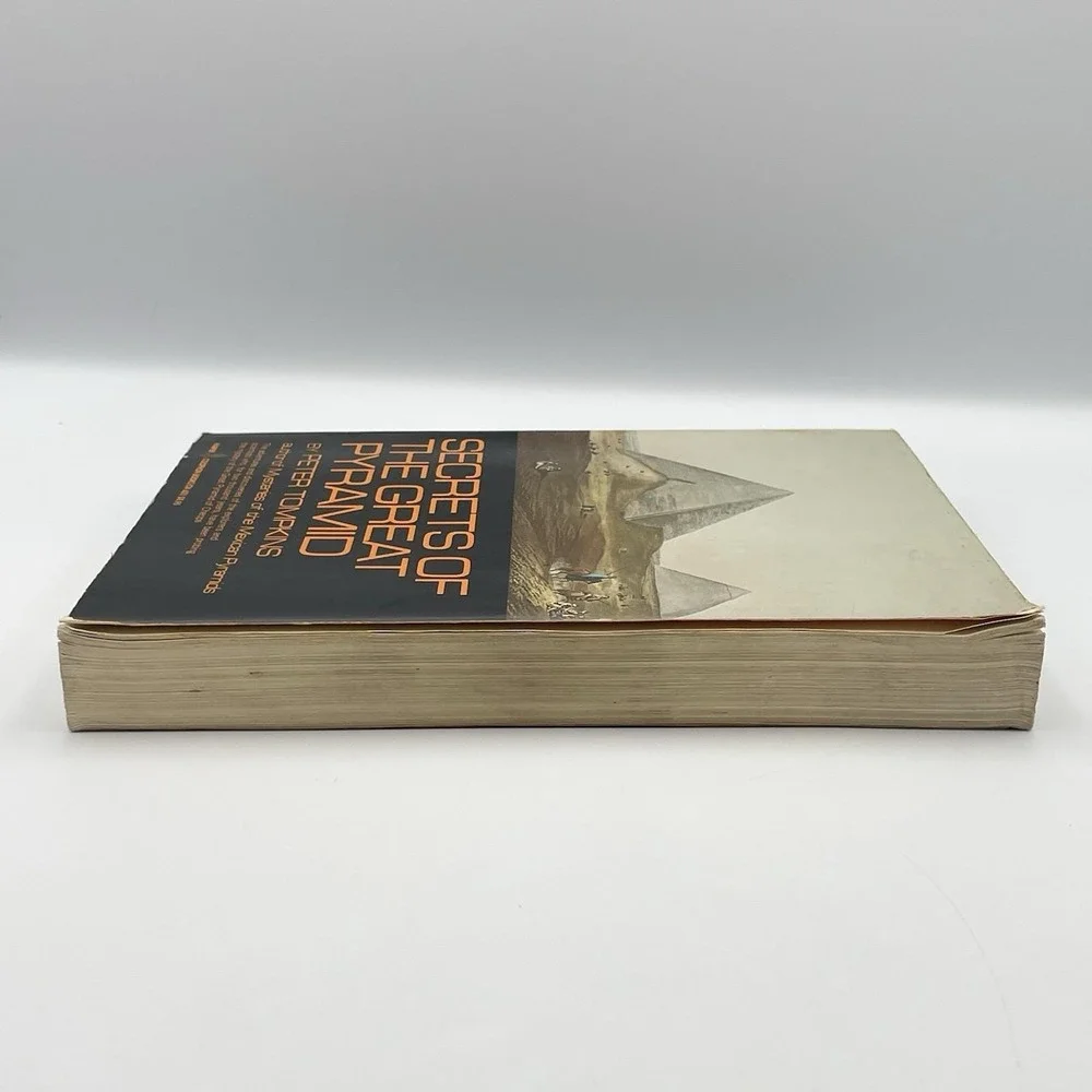 Secrets of the Great Pyramid Peter Tompkins 1978 1st‎ Colophon PB Edition